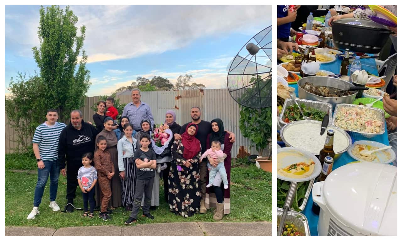 Amna's big family would have large gatherings for Eid 