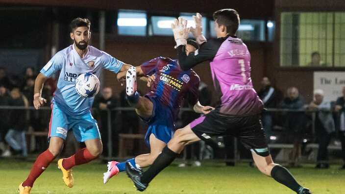 Hume City FC goal keeper Michael Weier