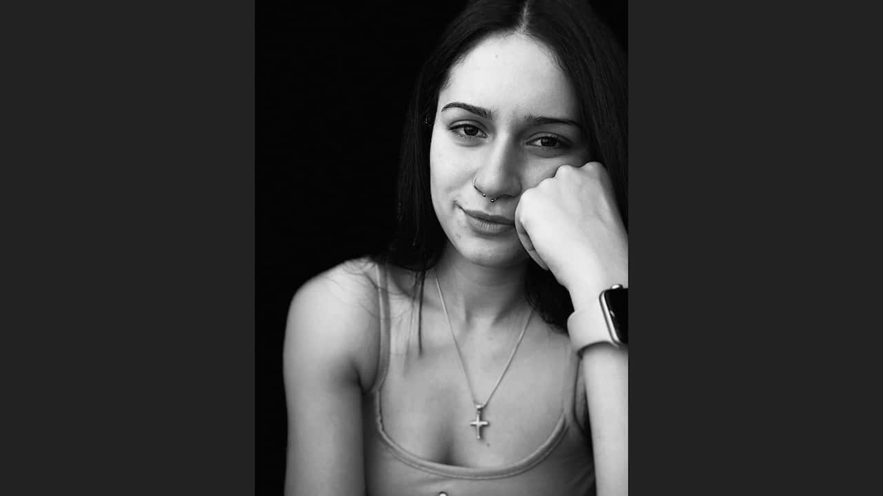 Greek language school student Anastasia Typou.