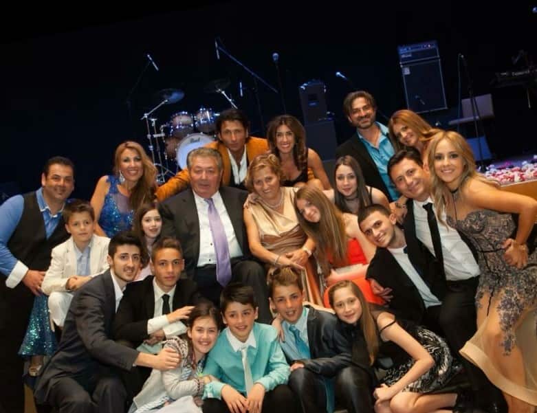 Nick Andrianakos and family