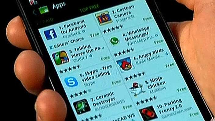 یک گوشی موبایل