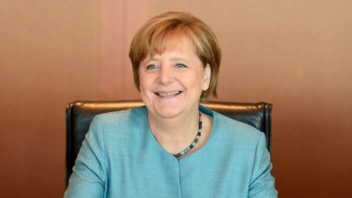 German Chancellor Angela Merkel (CDU) opens the cabinet session at the federal chancellery in Berlin, 19 July 2017.