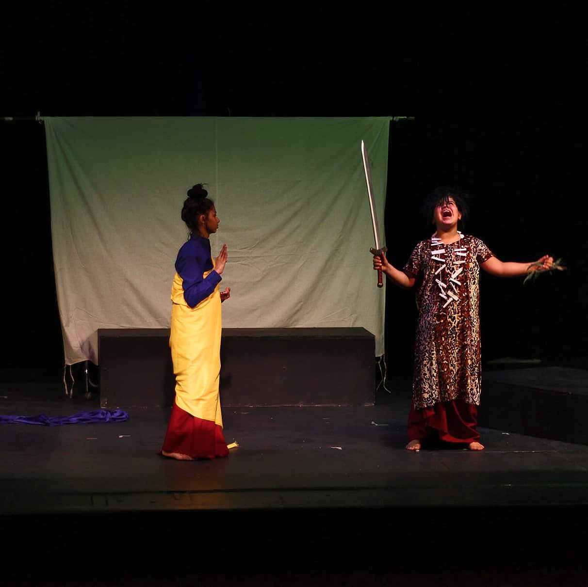 Nepali school children in Goulburn's Youth Theatre Festival