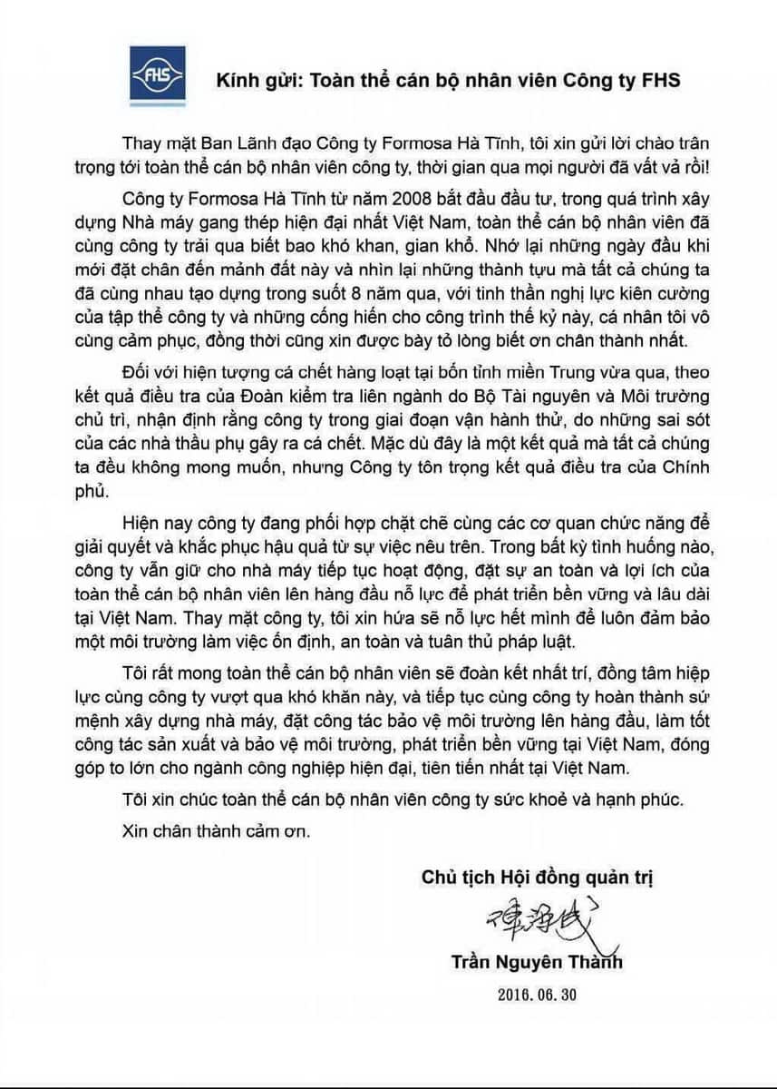 Formosa in Ha Tinh Viet Nam 