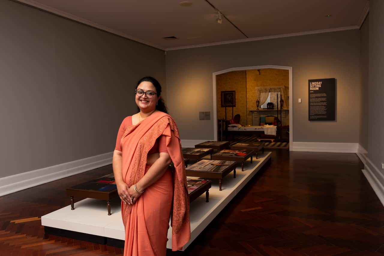 Ms Banerjee has assembled the visual imaginings of a Bengali girl.