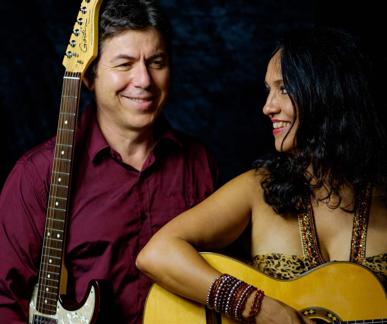 Guy Strazz e Anna Salleh