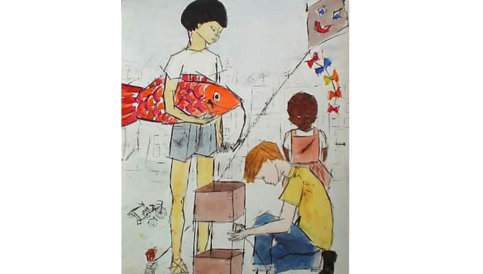 Dibujo de Anne Browning