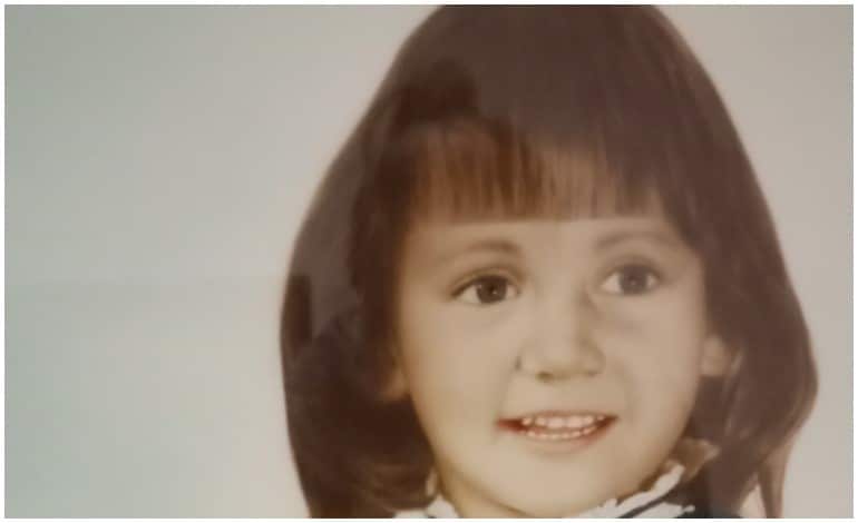 Anne as a child
