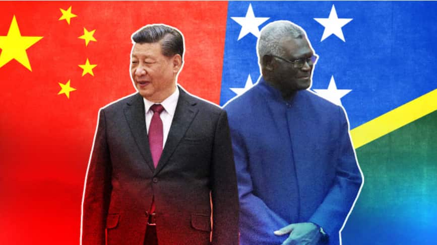 A new security deal between China and Solomon Islands has been the subject of heated debate.