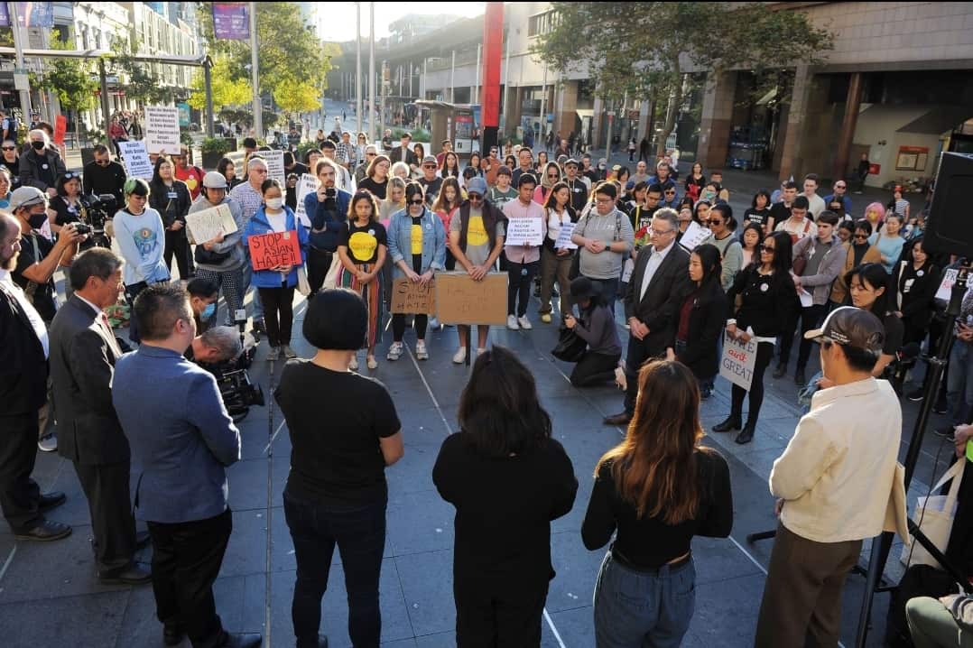 Vigil by Australian Asian Alliance 