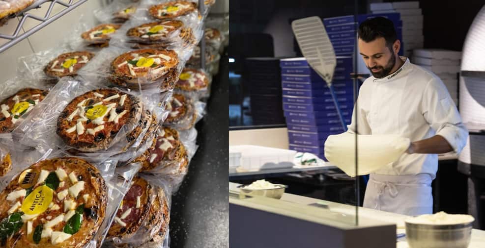 Alex Lamborizio e le pizze surgelate dell'Antica Pizzeria e Cucina di Adelaide