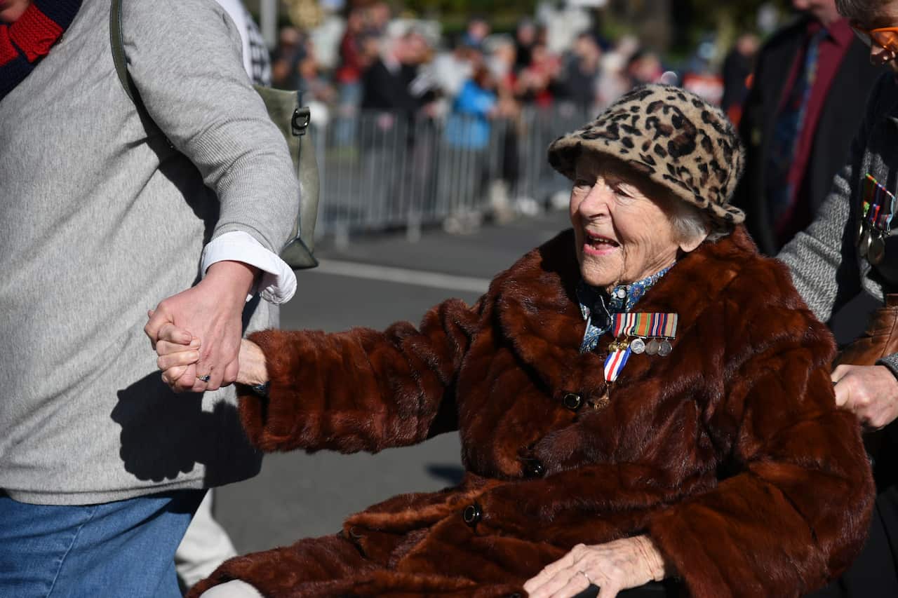 ANZAC Day, Melbourne, 25 April 2021. 