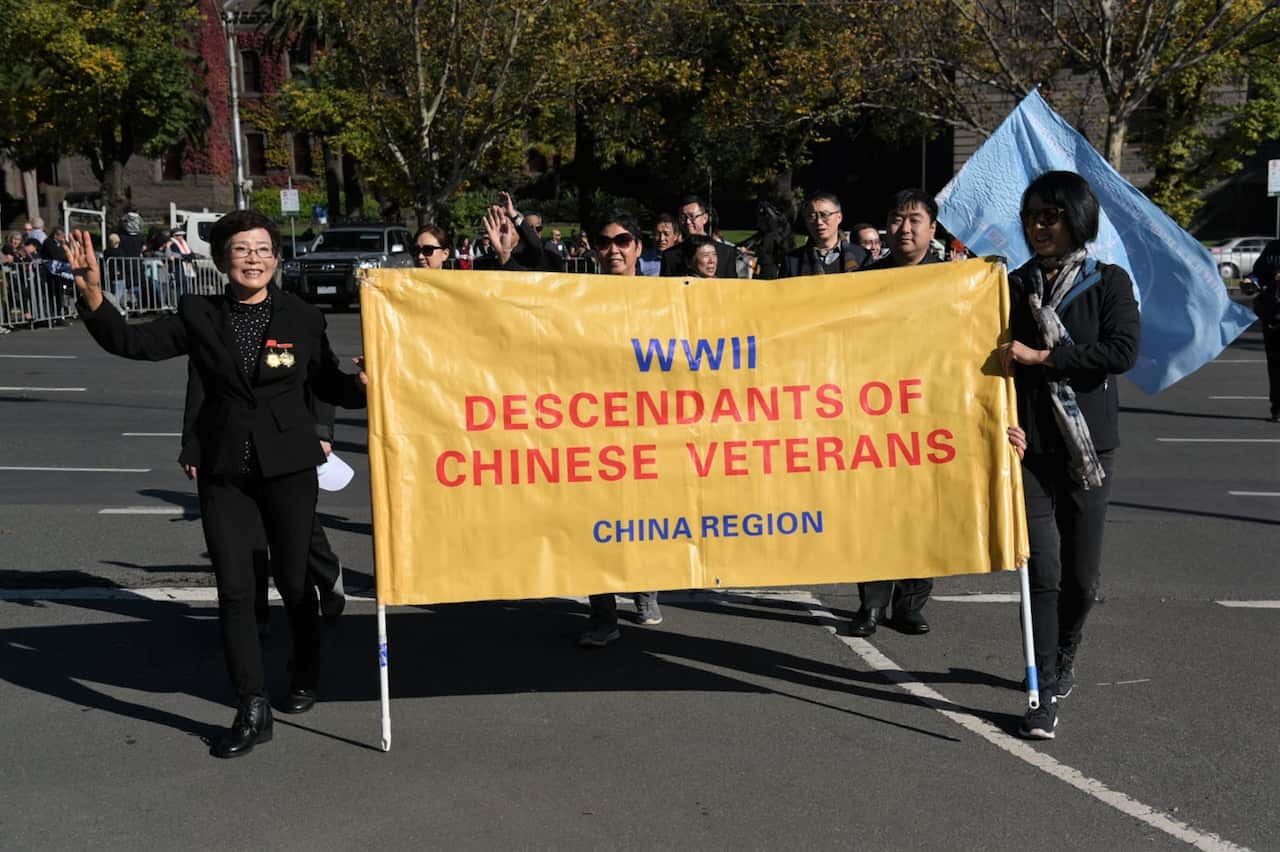 Melbourne Anzac Day March