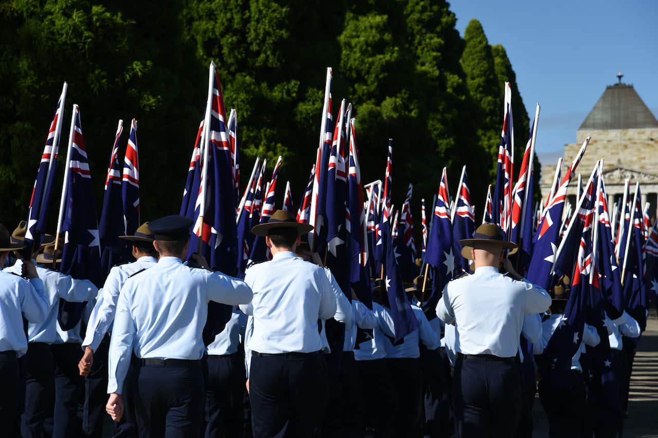 Melbourne Anzac Day March