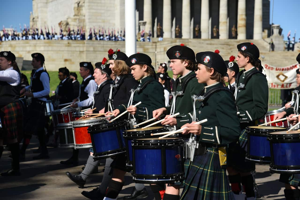 Melbourne Anzac Day March