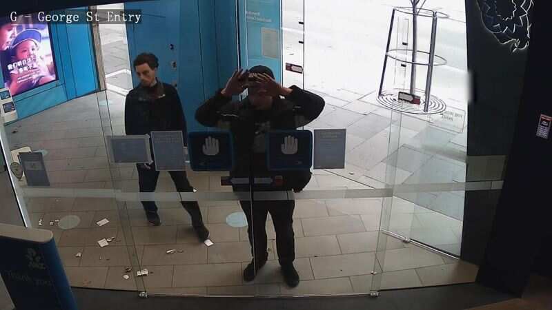 After completing a withdrawal from the machine, the man was approached by one of the men who snatched the cash from his hands before both fled the scene.