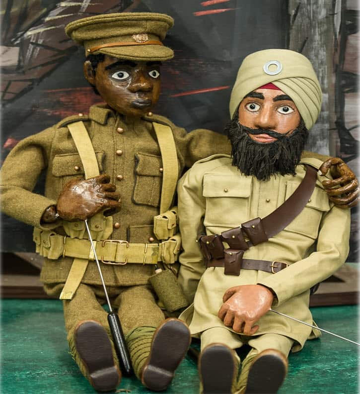 Puppets from HDMT Music's Trench Brothers