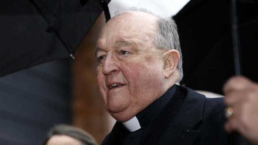 The Archbishop of Adelaide, Philip Wilson leaves Newcastle Local Court ,Tuesday June 19, 2018. 