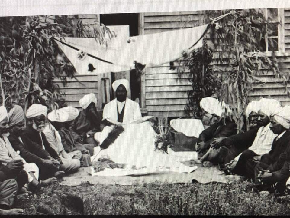 The first reading of Guru Granth Saheb in Australia 1920