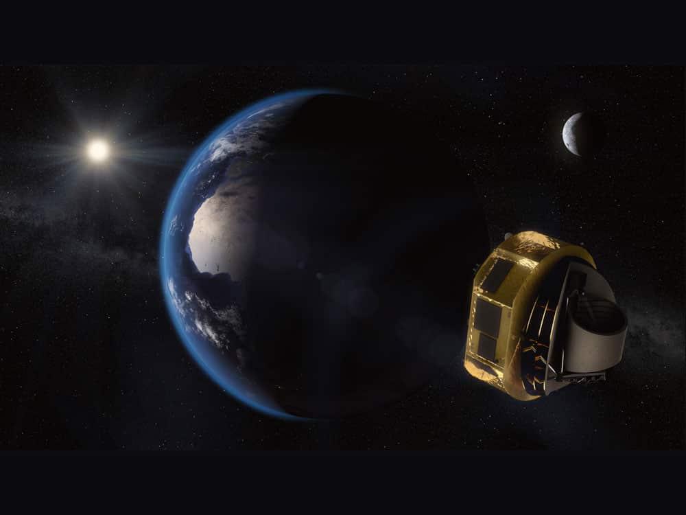 Artist’s concept of the ARIEL space telescope.