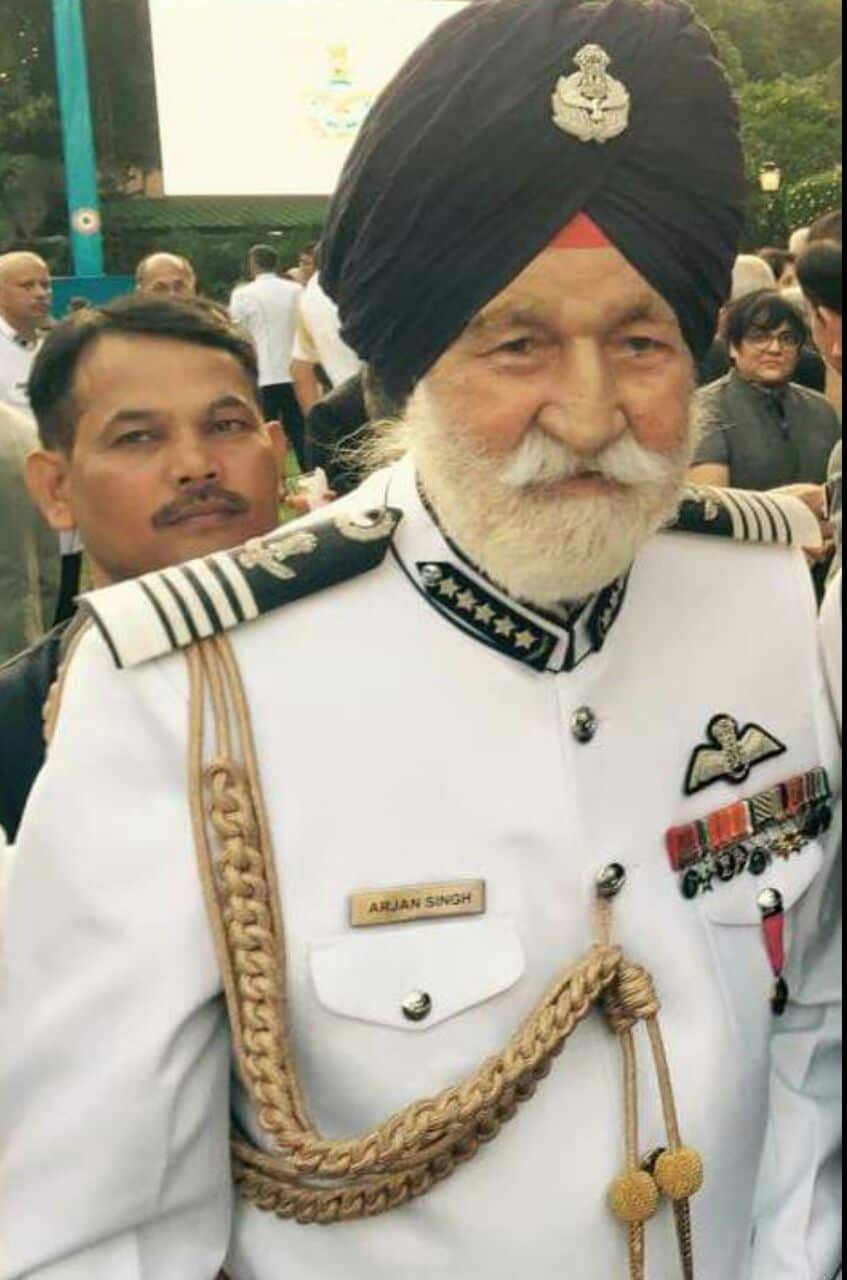 Arjan Singh, Marshal of Indian Airforce, a living legend