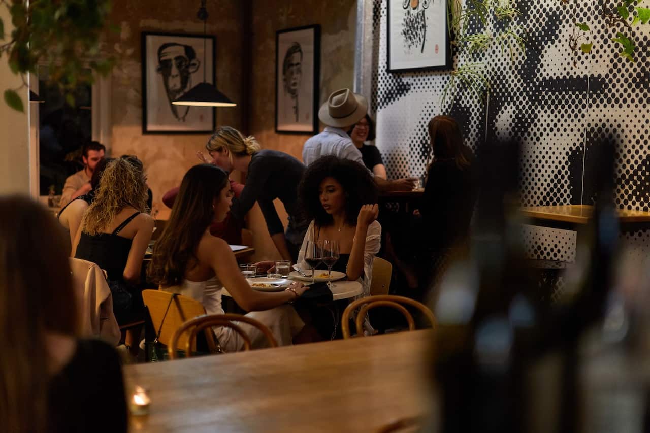 L'immagine di un ristorante di Melbourne