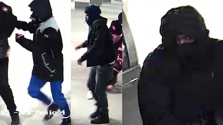 CCTV photos of the kidnappers