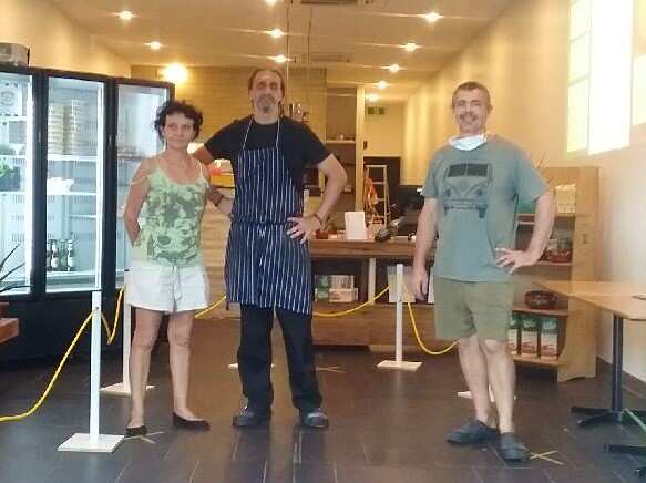 Patrizia, Mauro e Aron