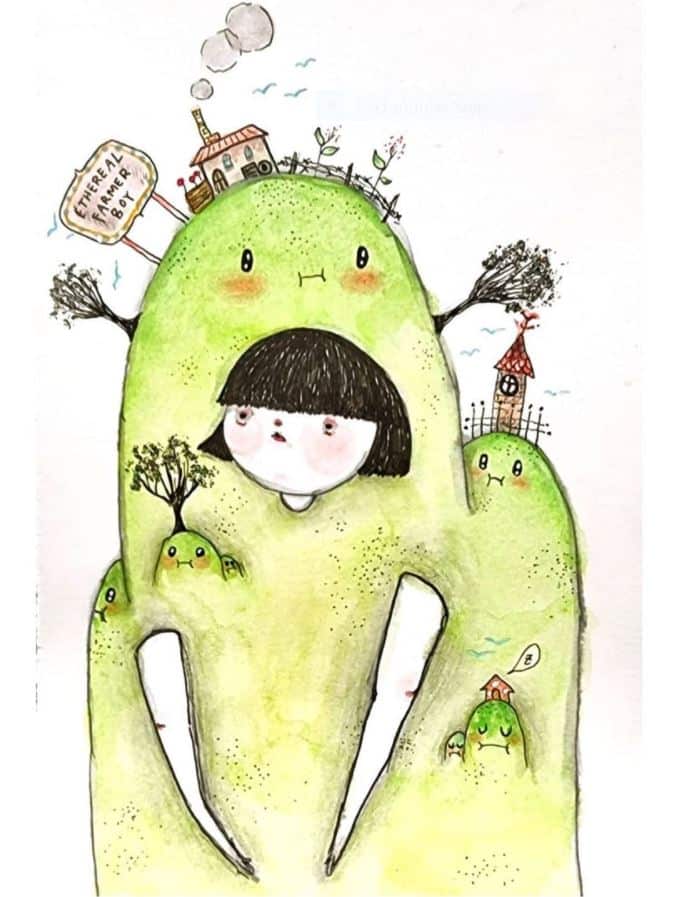 Korean-Australian artist Alice Amsel