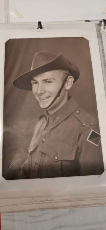 Mr Arthur Jeffery joined army at 22