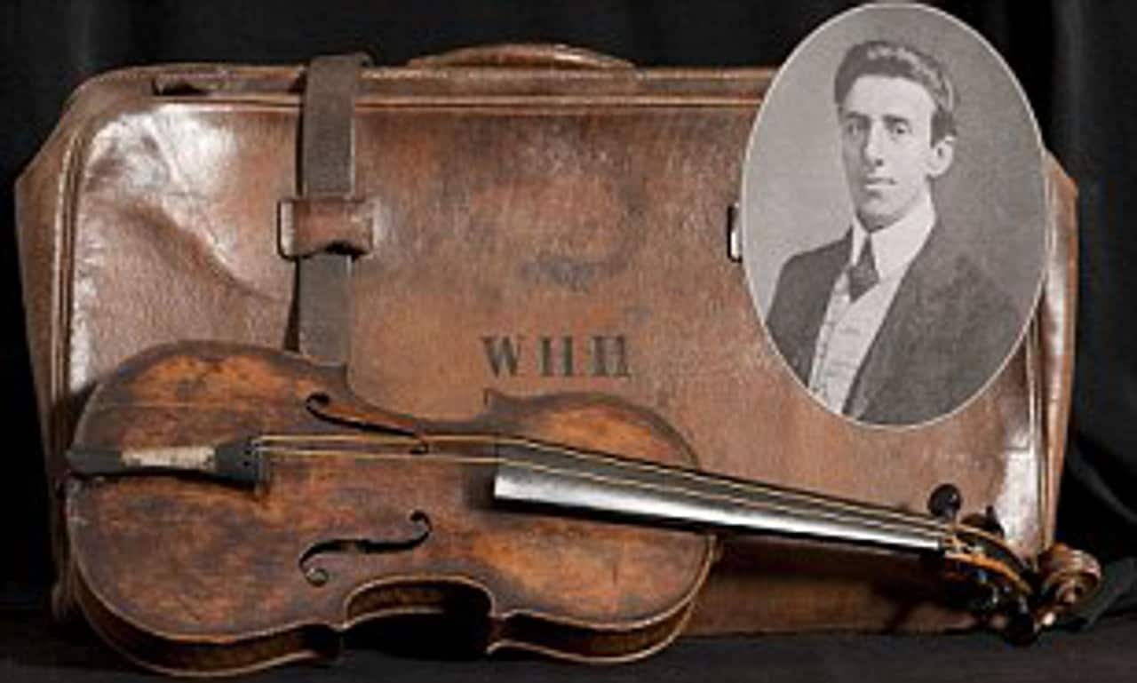 Violin belonging to Wallace Hartley