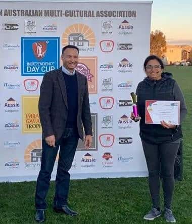 Team's senior member and former captain Arvinder Sachdeva (right) says girls have become competitive over the years.