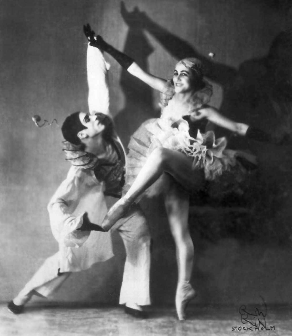 Dancers Sulamith and Asaf  Messerer