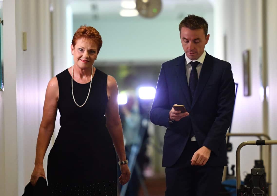 Pauline Hanson & James Ashby