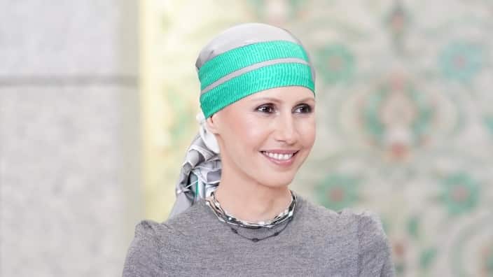 Asmaa Al Assad in a public event in 2019 