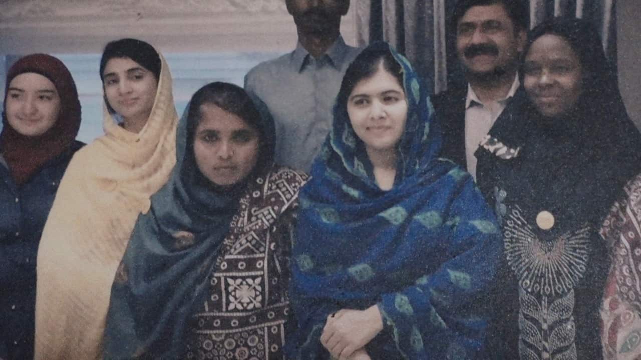 Asoo Kohli with Malala Yousefzai