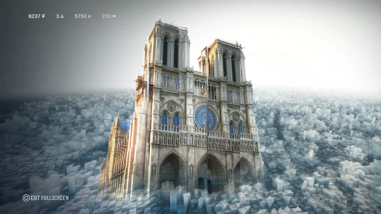 《刺客信条-大革命》中的巴黎圣母院