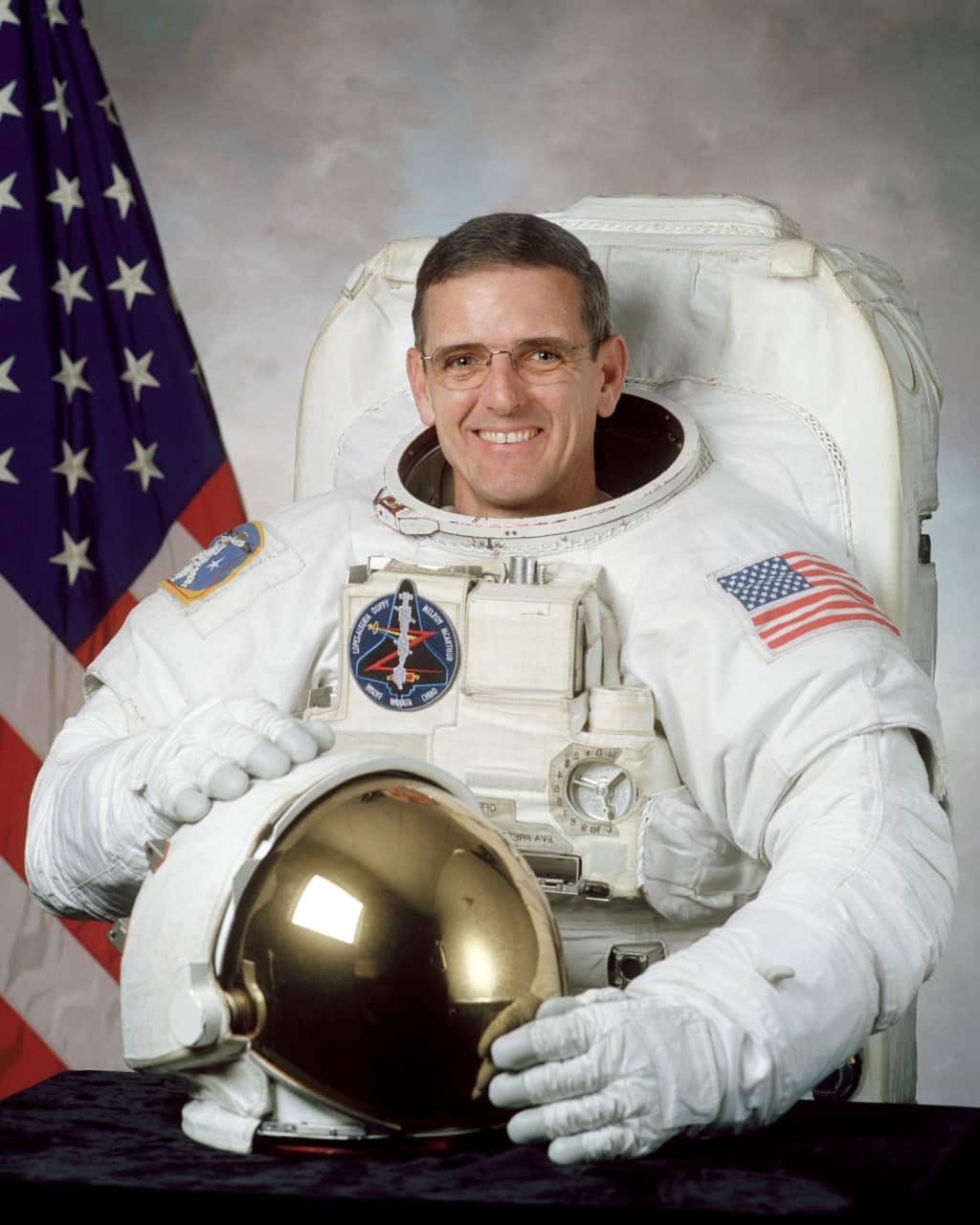 Astronaut Commander Bill Mc Arthur