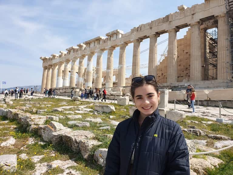 Αθηνά Παΐζη- Πρόεδρος του νεοσυσταθέντος Συλλόγου Ελλήνων Φοιτητών στο Πανεπιστήμιο Δυτικής Αυστραλίας