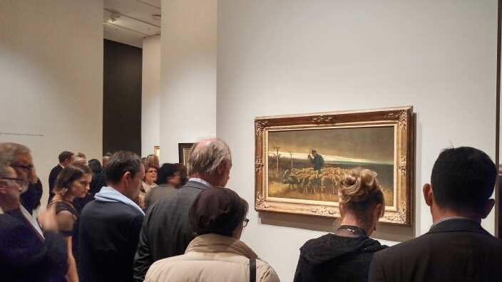 The art of van Gogh was at the centre of the event Europeans at the Gallery.