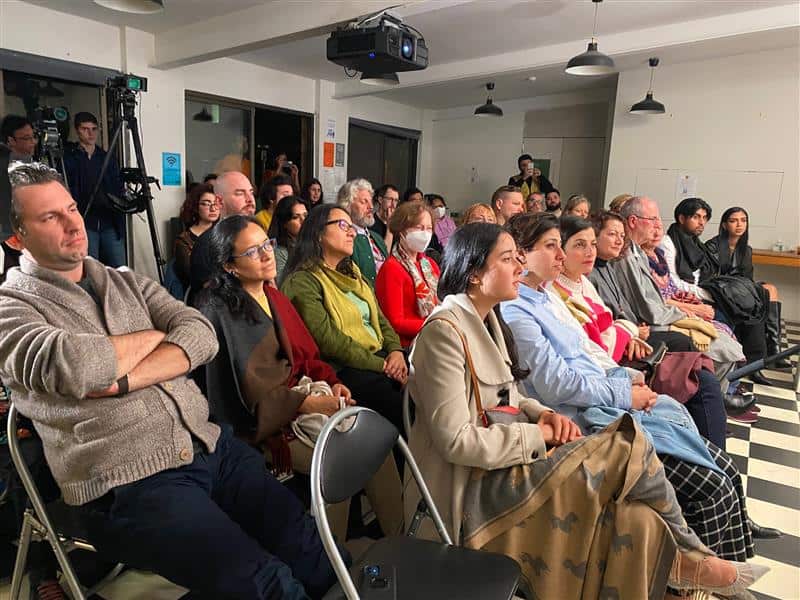 Th fundraiser was well attended.