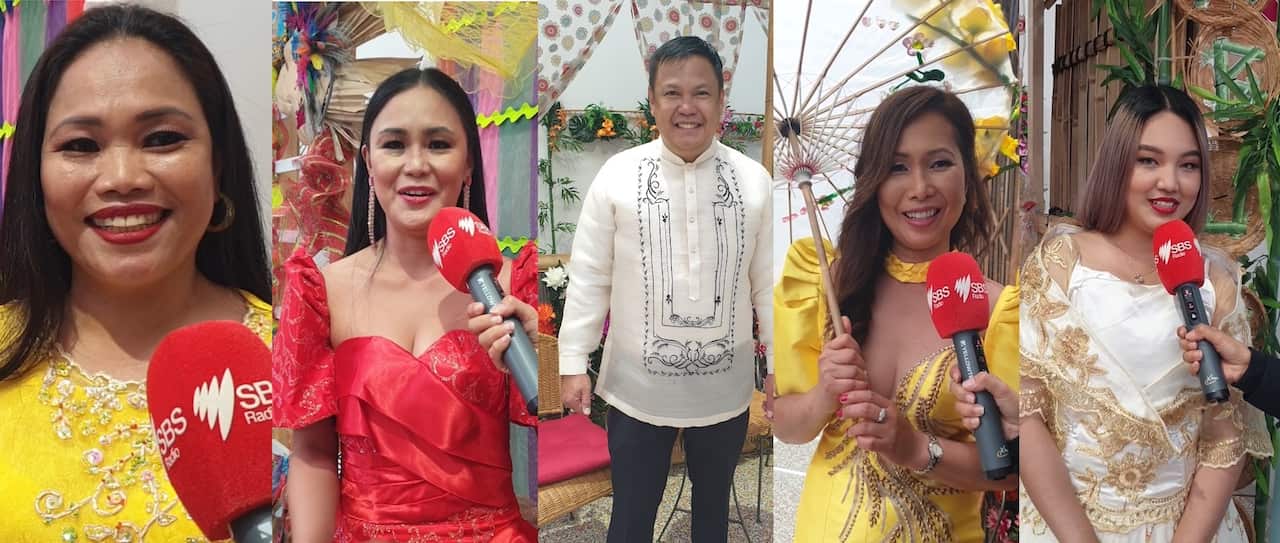 Filipino-Australians during the Filipino-Australian community Australia Day Festival