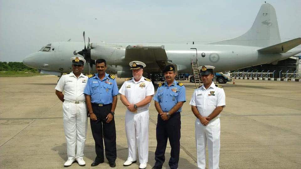 An Australian Air Force P3 at AUSINDEX