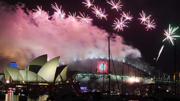Feuerwerk über Sydney