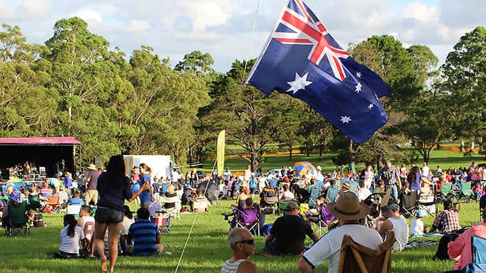 Australia Day celebrations 