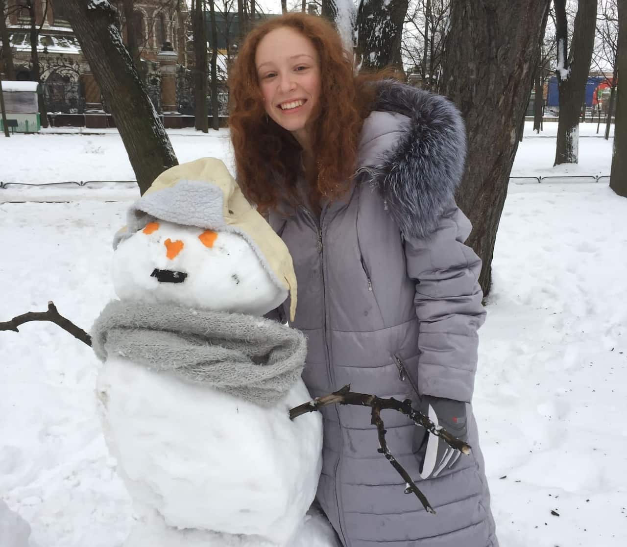 Australian Ballet dancer Jasmine Henry in Russia