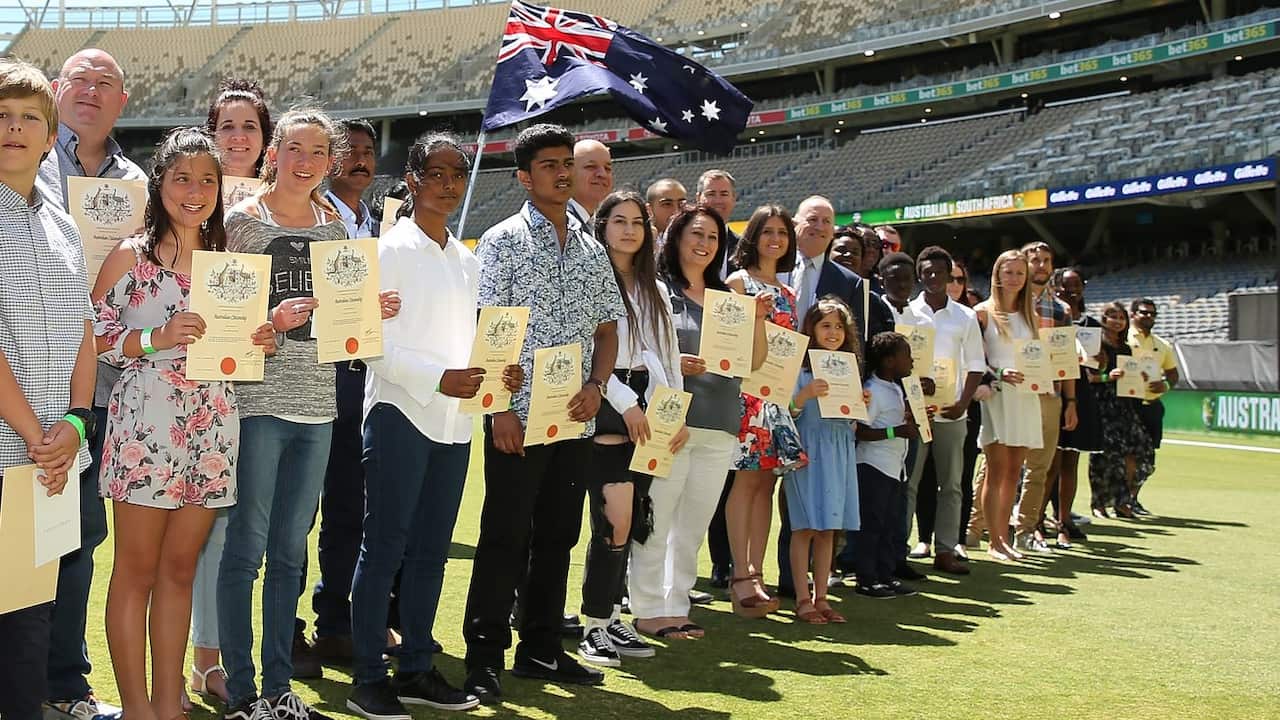 Australian citizenship ceremony