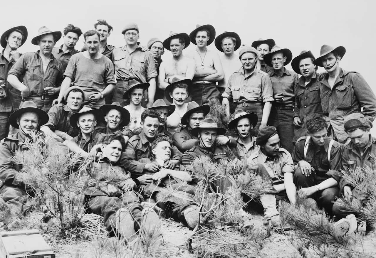 Australian soldiers in the battle of Kapyong ⓒAWM 14735