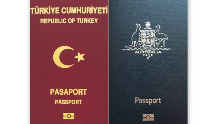 Australia&Turkey Passport 
