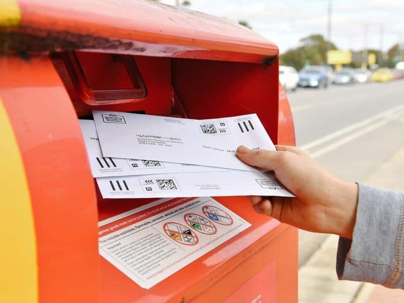 Sealed envelopes from the Marriage Law Postal Survey